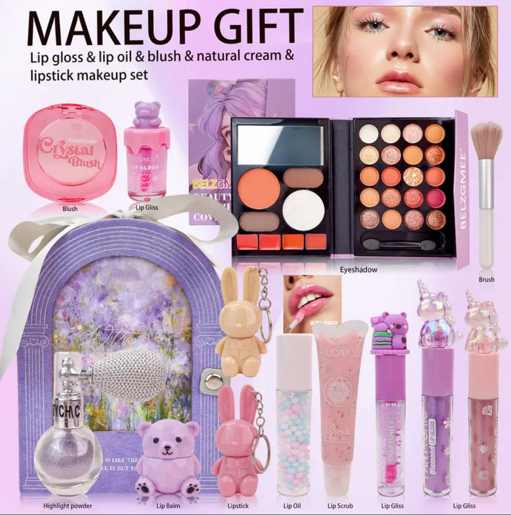 Purple Makeup Gift Set