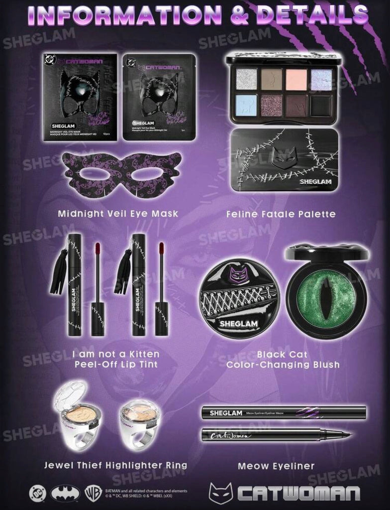 💝Cat Woman full beauty collection gift set 
🎃 Halloween Gift Set for Girls (On Sale!)