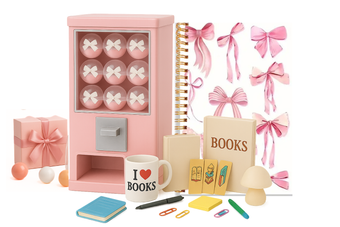 🎀 Bow-Themed Mystery Ball Bookish Bundle 🎀