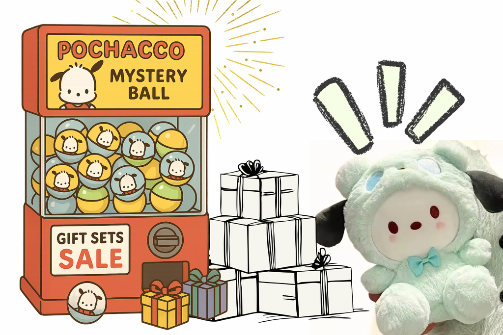 Pochacco inspired Mystery Ball Gift Set