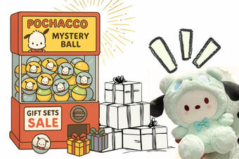 Pochacco inspired Mystery Ball Gift Set