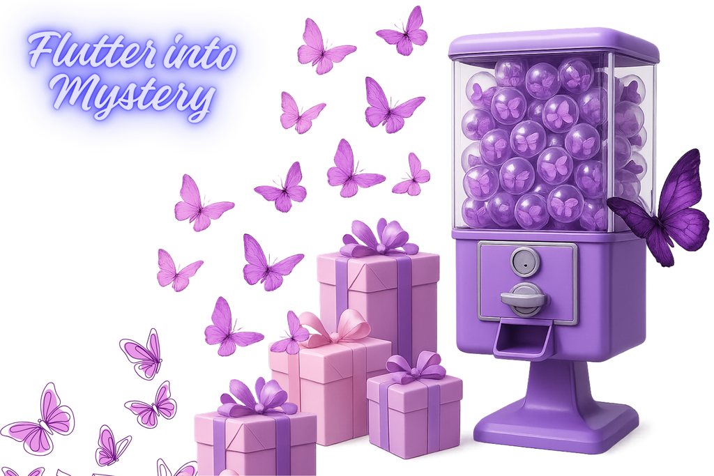 💜 Purple Butterfly Bookish Bundle Gift Set – Mystery Ball Edition 🦋