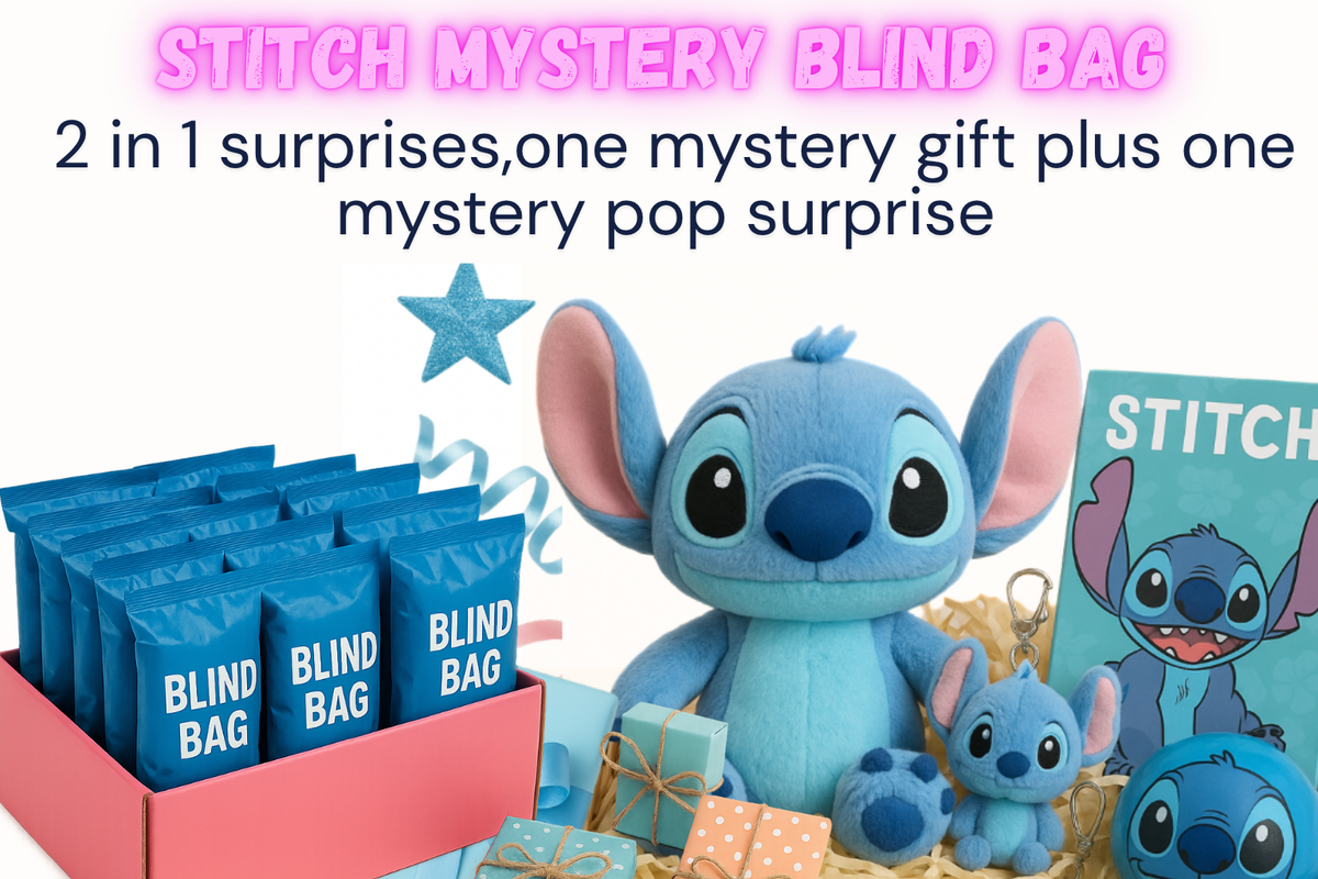 Stitch Mystery Blind Bags with Bonus Gift – Mystery Pop