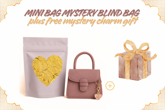 Mini Bag Mystery Blind Bag plus free mystery charm gift