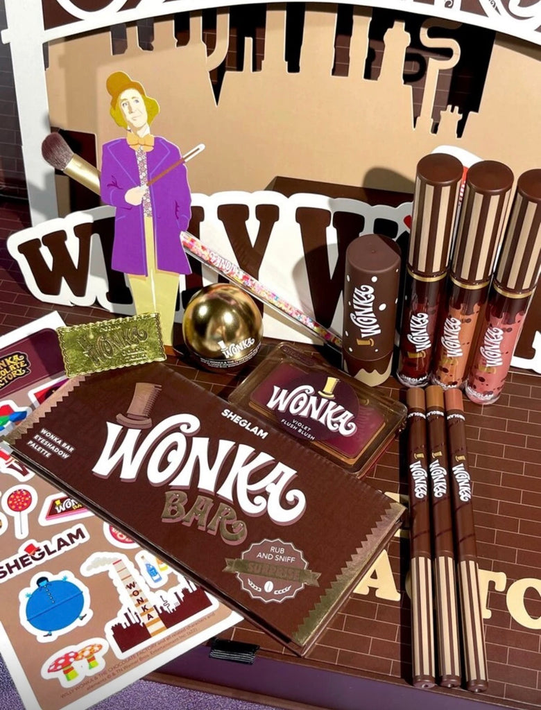🍫✨ Willy Wonka Makeup Gift Set – Now on Sale! ✨🍫