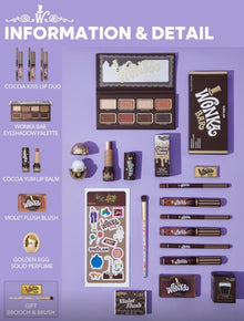 🍫✨ Willy Wonka Makeup Gift Set – Now on Sale! ✨🍫