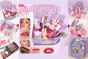 Purple Makeup Gift Set