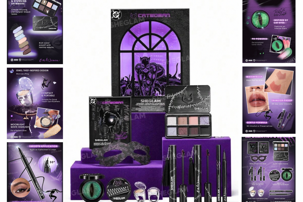 💝Cat Woman full beauty collection gift set 
🎃 Halloween Gift Set for Girls (On Sale!)